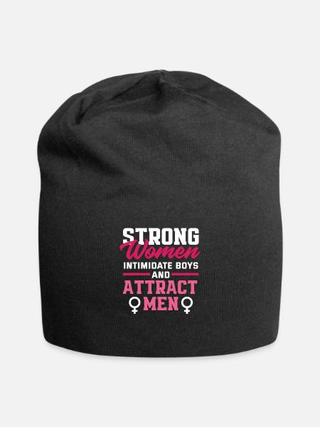 Feminismus Feministin - Jersey-Beanie - Schwarz