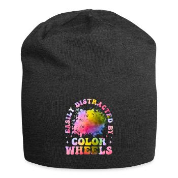 Cool Artist Art Acrylic Painter Casting Color - Jersey Beanie - charcoal grey - Front