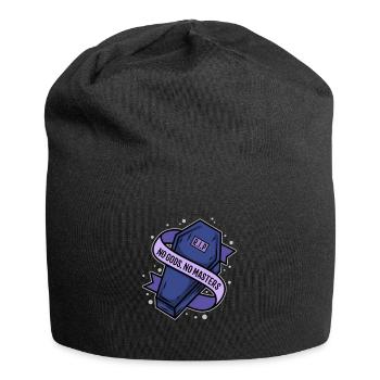 No Gods No Masters - Jersey-Beanie - Schwarz - Vorne