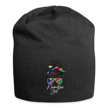 Namibia - Jersey-Beanie - Schwarz - Vorne