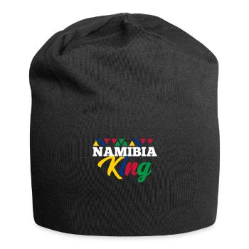Namibia - Jersey-Beanie - Schwarz - Vorne