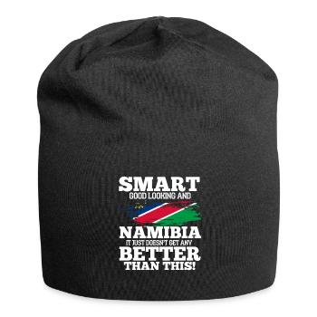 Namibia - Jersey-Beanie - Schwarz - Vorne