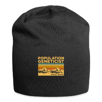 Vintage Population Geneticist Sonderausgabe - Jersey-Beanie - Schwarz - Vorne