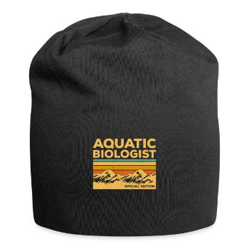 Vintage Aquatic Biologist Sonderausgabe Biologie - Jersey-Beanie - Schwarz - Vorne