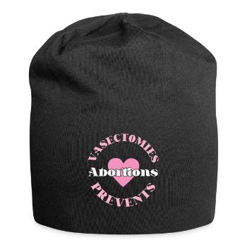 Feminist Vasectomies Prevents - Jersey Beanie - black - Front