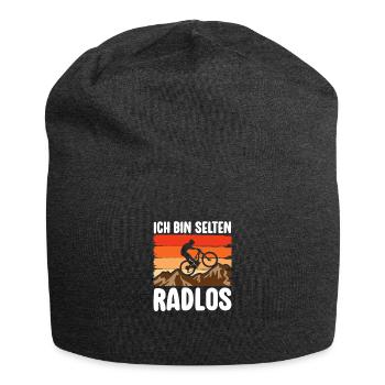 Selten Radlos Fahrrad MTB Radsport Mountainbike - Jersey Beanie - charcoal grey - Front