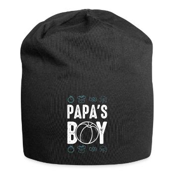 Papa's Boy - Jersey Beanie - black - Front