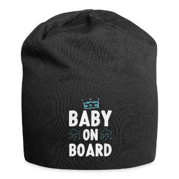 Baby on Board - Jersey Beanie - black - Front