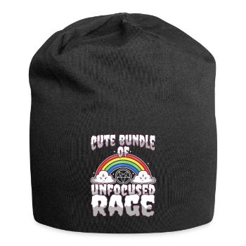 Cute Bundle Of Unfocused Rage - Jersey Beanie - black - Front