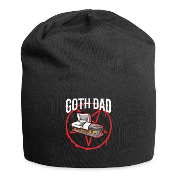 Papa gothique - Bonnet en jersey - noir - Devant