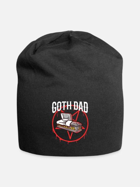 Goth Dad - Jersey-Beanie - Schwarz