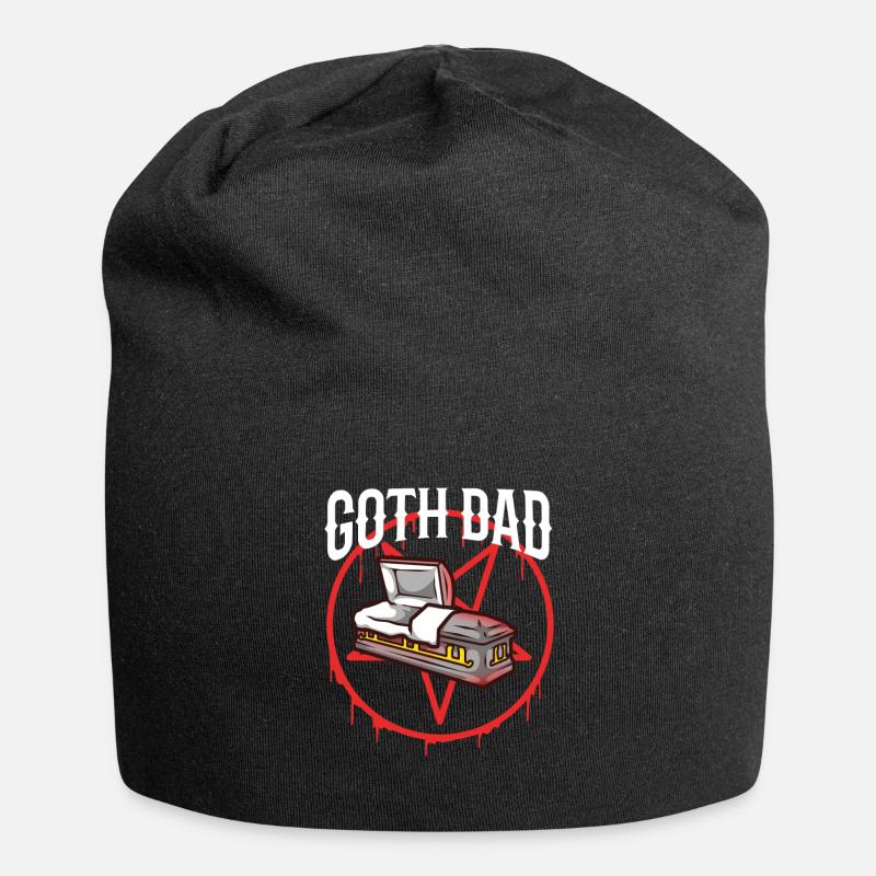 Goth Dad - Jersey-Beanie - Schwarz