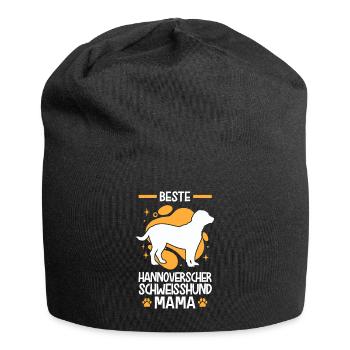 Beste Hannoverscher Schweißhund Mama - Jersey-Beanie - Schwarz - Vorne