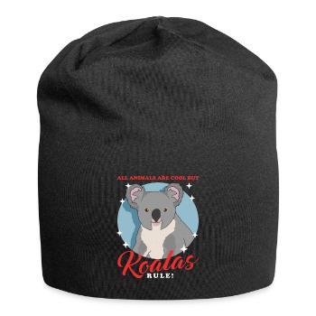Koala Koalas Koala Bears Koala Bear Gift - Jersey Beanie - black - Front
