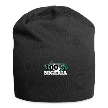 Nigéria - Bonnet en jersey - noir - Devant