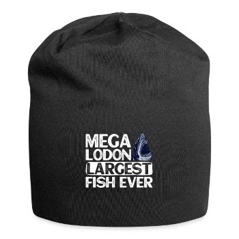 Megalodon - Le plus gros poisson de tous les temps - Requin - Bonnet en jersey - noir - Devant