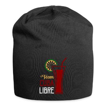 Team Cuba Libre Drinking Rum Alcohol - Jersey Beanie - black - Front