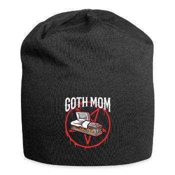 Maman gothique - Bonnet en jersey - noir - Devant