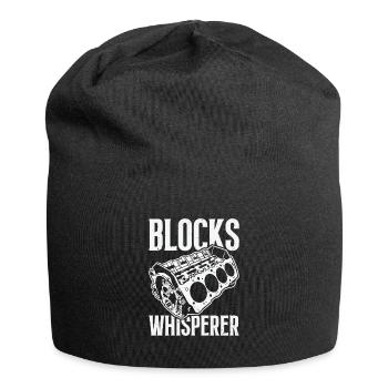 Muscle Car Enthusiast Car Guy Classic Cars Lover - Jersey Beanie - black - Front