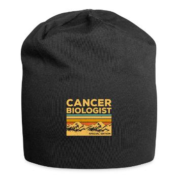 Vintage Krebsbiologe Sonderausgabe Biologie - Jersey-Beanie - Schwarz - Vorne