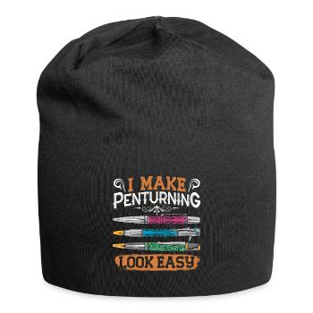 Pen Turning Kit - Jersey Beanie - black - Front