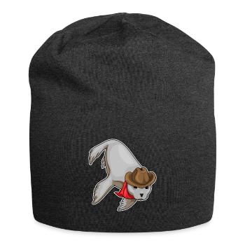 Chapeau de cowboy de phoque - Bonnet en jersey - charbon - Devant