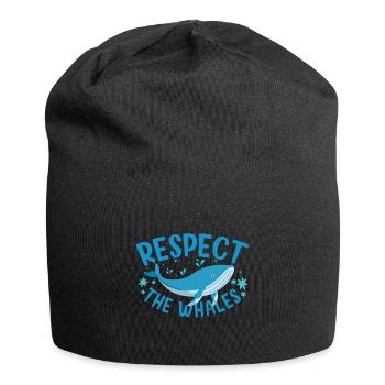 Ich Kann Nicht, Es Ist Walsaison Walliebhaber - Jersey-Beanie - Schwarz - Vorne