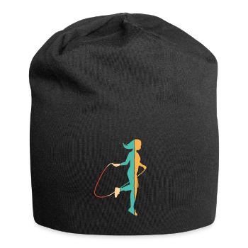 Vitesse de saut rétro saut saut professionnel - Bonnet en jersey - noir - Devant