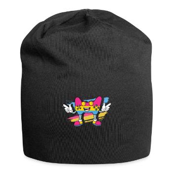 Gamer Gaming Arc-en-ciel LGBTQ Gay Pride LGBT Pride - Bonnet en jersey - noir - Devant