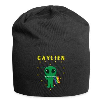 Gay Alien Rainbow Flag Gay Pride LGBT Pride Mois de la fierté LGBT - Bonnet en jersey - noir - Devant