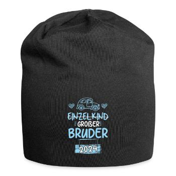 Großer Bruder 2024 Oldtimer - Jersey-Beanie - Schwarz - Vorne