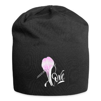 Rose-bellied parakeet, Bourkes parakeet funny saying - Jersey Beanie - black - Front