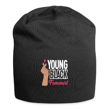 Feminismus Feministin - Jersey-Beanie - Schwarz - Vorne