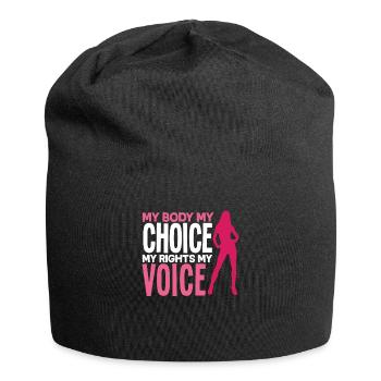 Feminismus Feministin - Jersey-Beanie - Schwarz - Vorne