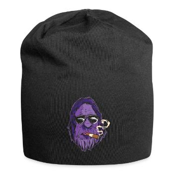 Zigarre Rauchen Zigarren Raucher - Jersey-Beanie - Schwarz - Vorne