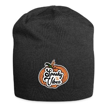 Spooky Vibes Halloween Costume for Candy Hunters - Jersey Beanie - charcoal grey - Front