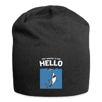 Marine Biology Shark Lovers Marine Life Marine - Jersey Beanie - black - Front
