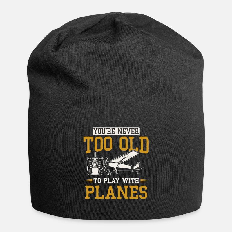 Fjernstyret fly model fly - Jersey-Beanie - sort