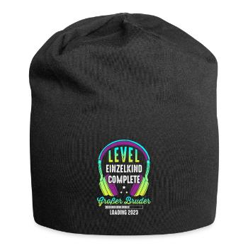 Großer Bruder 2023 Einzelkind Complete Gamer - Jersey-Beanie - Schwarz - Vorne