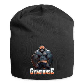 Gympanse Bodybuilding Weight Training Fitness Memes - Jersey Beanie - black - Front