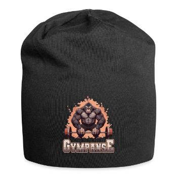 Gympanse Bodybuilding Weight Training Fitness Memes - Jersey Beanie - black - Front