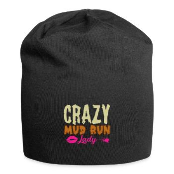 Course drôle parfaite - Bonnet en jersey - noir - Devant
