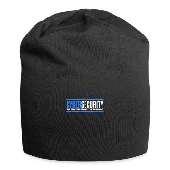 Hacker Coder Computerfreak Nerd Hacking Geschenk - Jersey-Beanie - Schwarz - Vorne