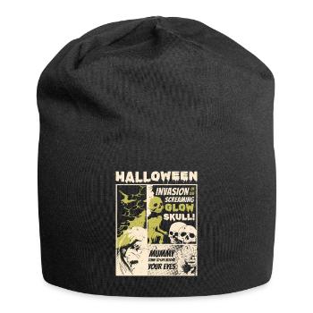 Costume de momie d’Halloween - Bonnet en jersey - noir - Devant