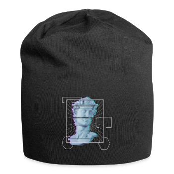 Raver Techno Festival EDM Musik Rave - Jersey-Beanie - Schwarz - Vorne