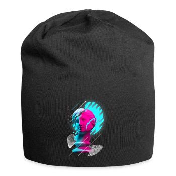 Aphrodite Raver Festival EDM Musik Rave - Jersey-Beanie - Schwarz - Vorne