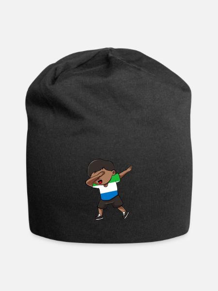 Sierra Leone - Jersey Beanie - black