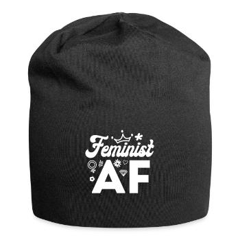 Féministe Féministe Af - Bonnet en jersey - noir - Devant