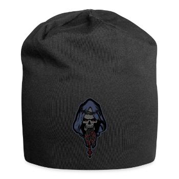 Dia De Los Muertos Jour des Morts Santa Muerte - Bonnet en jersey - noir - Devant