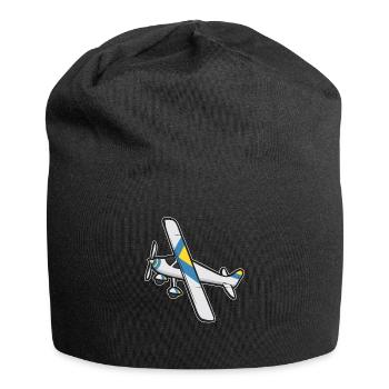Ferngesteuertes Flugzeug Modellflugzeug - Jersey-Beanie - Schwarz - Vorne